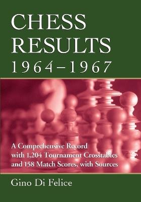 Chess Results, 1964-1967: A Comprehensive Record with 1,204 Tournament Crosstables and 158 Match Scores, with Sources - Gino Di Felice - cover