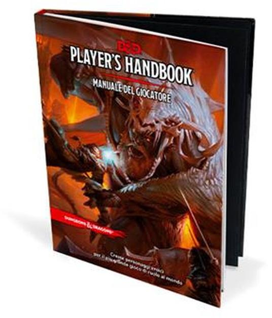 D&D Dungeons & Dragons Next Players Handbook Hc. In italiano - Wizards of  the Coast - Giochi di ruolo e strategia - Giocattoli