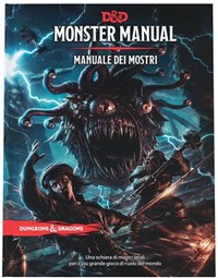 D&D Dungeons & Dragons Next Monster Manual Hc. In italiano - Wizards of the  Coast - Giochi di ruolo e strategia - Giocattoli