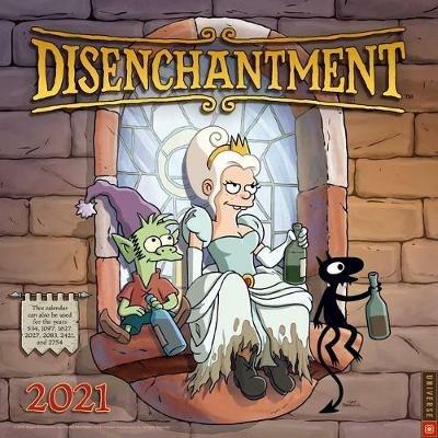 Disenchantment 2021 Wall Calendar - Bapper Entertainment,Matt Groening - cover