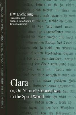 Clara: or, On Nature's Connection to the Spirit World - F. W. J. Schelling - cover