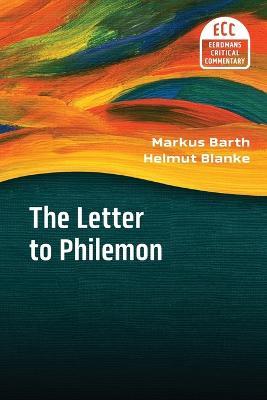 The Letter to Philemon - Markus, Barth,Helmut, Blanke - cover