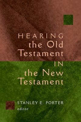 Hearing the Old Testament in the New Testament - cover