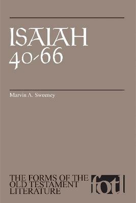 Isaiah 40-66 - Marvin A. Sweeney - cover