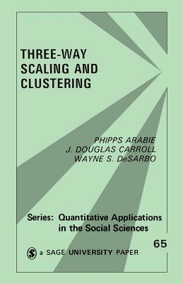 Three Way Scaling: A Guide to Multidimensional Scaling and Clustering - Phipps Arabie,Douglas Carroll,Wayne S. DeSarbo - cover