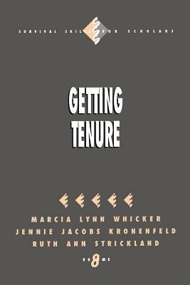 Getting Tenure - Marcia Lynn Whicker,Jennie Kronenfeld,Ruth Ann Strickland - cover