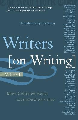 Writers on Writing, Volume Ii - Jane Smiley - cover