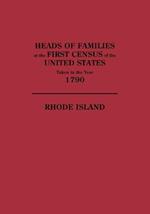 Heads of Families at the First Census of the United States Taken in the Year 1790