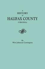 A History of Halifax County (Virginia)