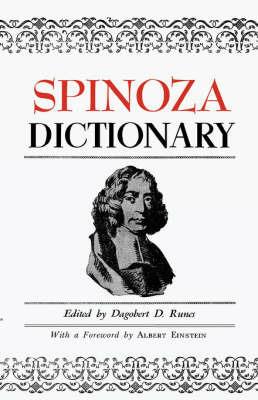 Spinoza Dictionary - Dagobert D Runes - cover