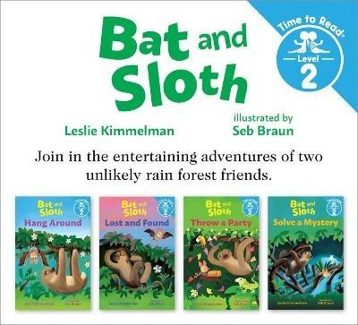 Bat and Sloth Set #1 (Bat and Sloth: Time to Read, Level 2) - Leslie Kimmelman - cover