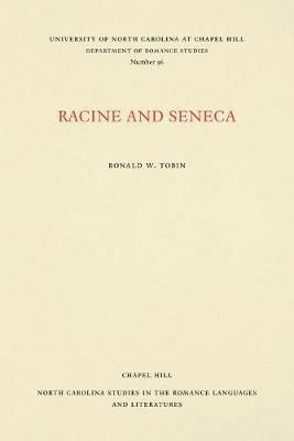 Racine and Seneca - Ronald W. Tobin - cover