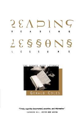 Reading Lessons - Gerald Coles - cover
