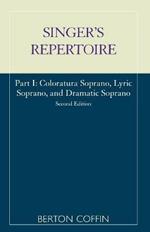 The Singer's Repertoire, Part I