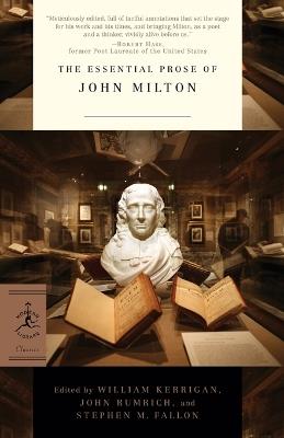 The Essential Prose of John Milton - John Milton - cover