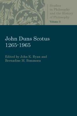 John Duns Scotus 1265-1965 - cover