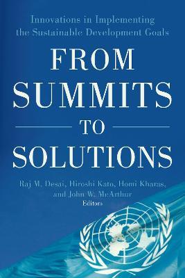 From Summits to Solutions: Innovations in Implementing the Sustainable Development Goals - cover