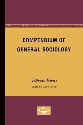 Compendium of General Sociology - Vilfredo Pareto - cover