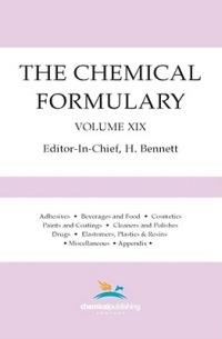 The Chemical Formulary, Volume 19: Volume 19 - cover