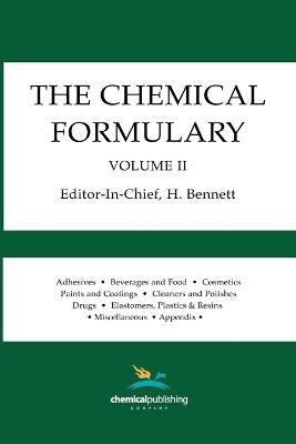 The Chemical Formulary, Volume 2: Volume 2 - cover