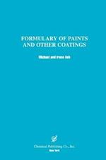 A Formulary of Paints and Other Coatings