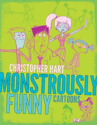 Monstrously Funny Cartoons - C Hart - cover