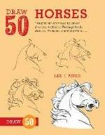 Draw 50 Horses