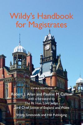 Wildy's Handbook for Magistrates - Robert J Allan,P. M. Callow - cover