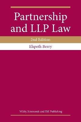 Partnership and LLP Law - Elspeth Berry - cover