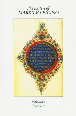 The Letters of Marsilio Ficino - Marsilio Ficino - cover