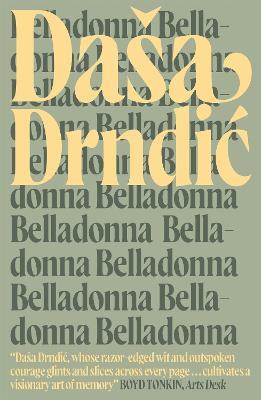 Belladonna - Dasa Drndic - cover