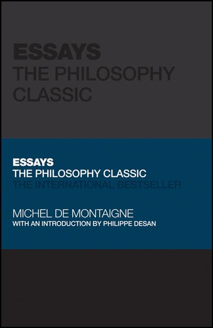 Essays by Montaigne