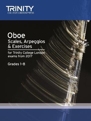 Oboe Scales, Arpeggios & Exercises Grades 1 to 8 from 2017 - cover