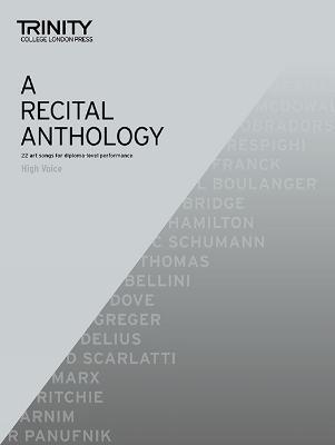 A Recital Anthology (High Voice) - cover