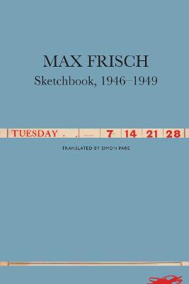 Sketchbooks, 1946-1949 - Max Frisch - cover