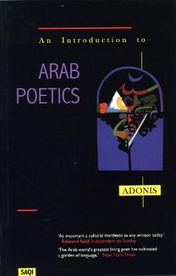 An Introduction to Arab Poetics - Adonis - cover