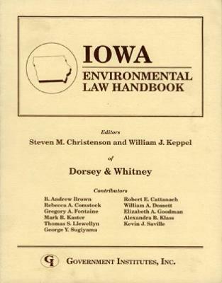 Iowa Environmental Law Handbook - Staff, Dorsey & Whitney - cover