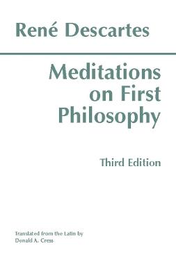 Meditations on First Philosophy - Ren Descartes - cover