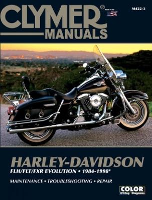 Harley-Davidson Road King, Electra, Tour Glide, Low Rider Motorcycle (1984-1998) Clymer Repair Manual - Haynes Publishing - cover