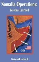 Somalia Operations: Lessons Learned - Kenneth Allard - cover
