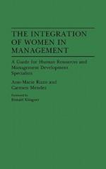 The Integration of Women in Management: A Guide for Human Resources and Management Development Specialists