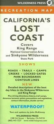 MAP Californias Lost Coast Rec - Wilderness Press - cover