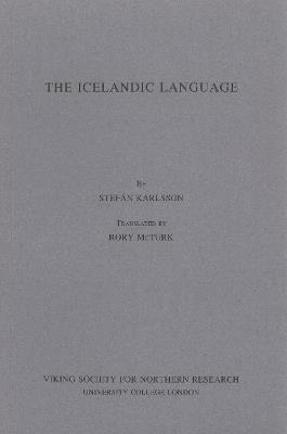 The Icelandic Language - Stefan Karlsson - cover