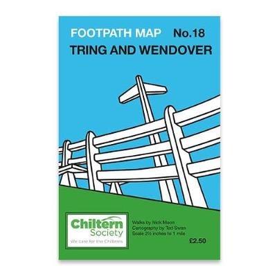 Footpath Map No. 18 Tring and Wendover: Eighth Edition - No In Colour - Nick Moon - cover