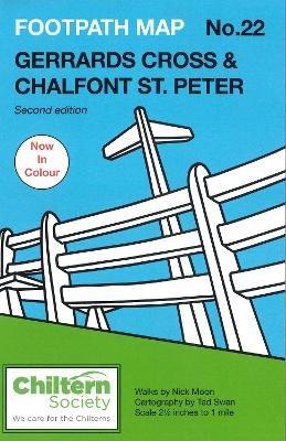 Footpath Map No. 22 Gerrards Cross & Chalfont St. Peter: Second Edition - In Colour - Nick Moon - cover