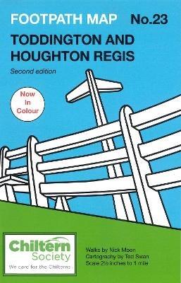 Footpath Map No. 23 Toddington and Houghton Regis: Second Edition - In Colour - Nick Moon - cover