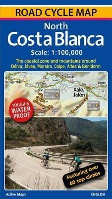 North Costa Blanca: Road Cycle Map - Richard Ross - cover