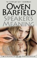 Speaker's Meaning - Owen Barfield - cover