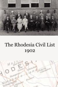 The Rhodesia Civil Service List 1902 - British South Africa Company - cover