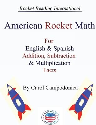 American Rocket Math: English and Spanish Edition - Carol Campodonica - cover